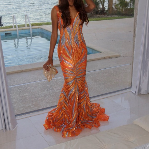 Jovani Dresses & Skirts - JOVANI SEQUIN EVENING GOWN